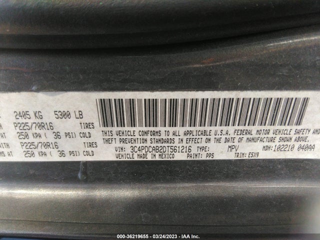 Dodge Journey Sxt 2017 3C4PDCBG6HT571599 Image 9
