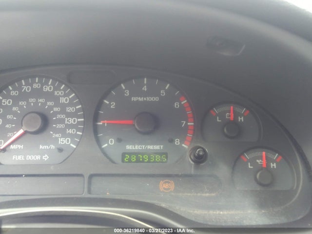 2003 FORD MUSTANG GT VIN: 1FAFP42X53F378023