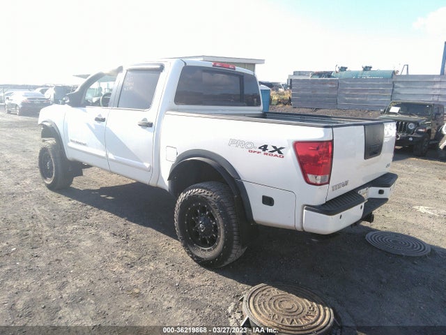 2009 NISSAN TITAN PRO-4X VIN: 1N6AA07C59N313379