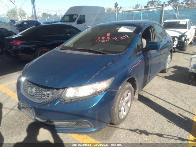 Honda Civic Sedan Lx 2015 2HGFB2F55FH518551 Image 2