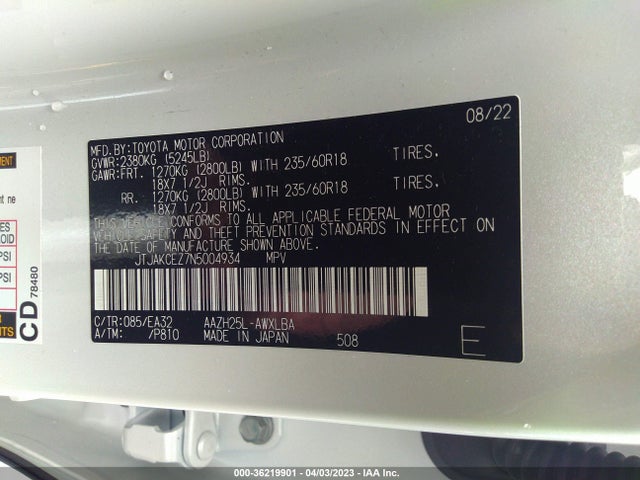 Lexus Nx Nx 350h 2022 JTJAKCEZ7N5004934 Image 10