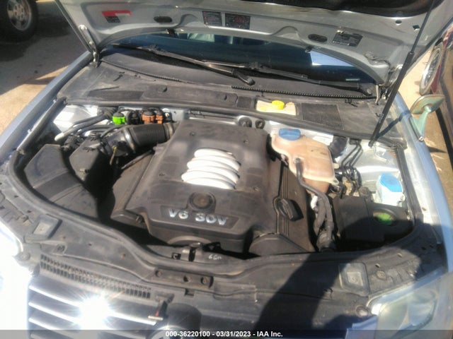 2003 VOLKSWAGEN PASSAT GLX VIN: WVWWH63B93E079968