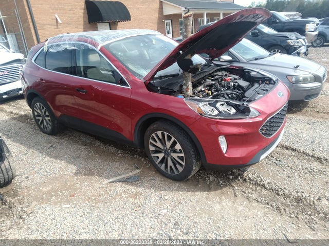 2020 Ford Escape Titanium მანქანა იყიდება აუქციონზე, vin: 1FMCU9J95LUC24778, აუქციონის ნომერი: 36220339