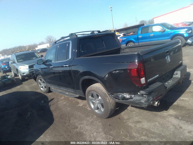 2022 HONDA RIDGELINE RTL-E VIN: 5FPYK3F73NB029205