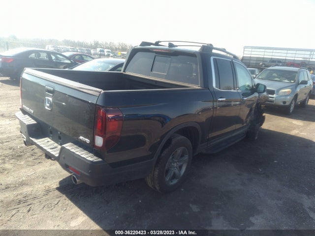 2022 HONDA RIDGELINE RTL-E VIN: 5FPYK3F73NB029205