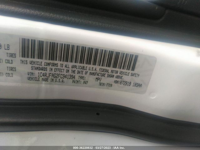 1C4RJFAG2FC941394 Jeep Grand Cherokee Laredo