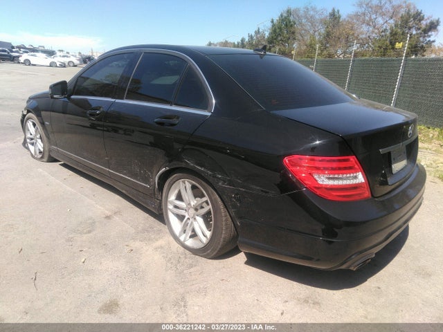 2012 MERCEDES-BENZ C-CLASS C 250 VIN: WDDGF4HB4CA727060