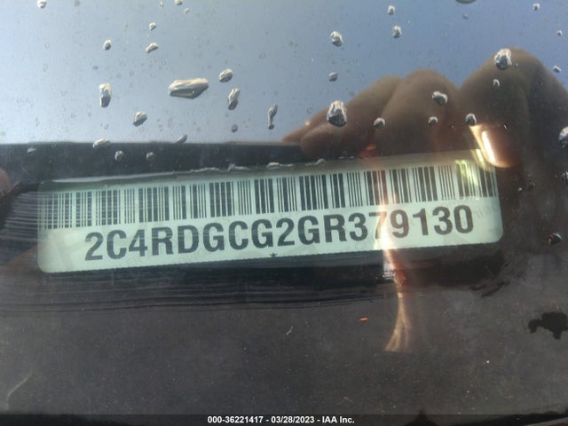 Dodge Grand Caravan Sxt 2016 2C4RDGCG2GR379130 Image 9