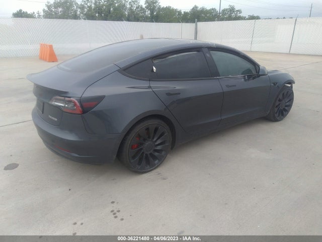 Tesla Model 3 Performance 2022 5YJ3E1EC0NF202045 Image 4