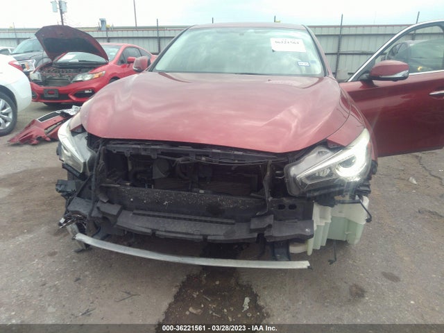 2016 Infiniti Q50 3.0t Premium მანქანა იყიდება აუქციონზე, vin: JN1EV7AP7GM302127, აუქციონის ნომერი: 36221561