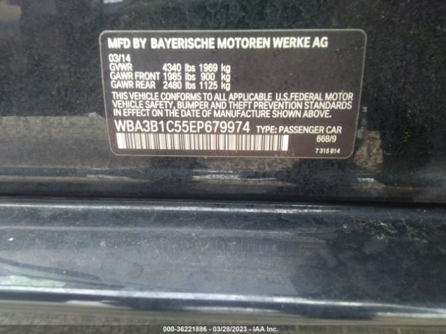 WBA3B1C55EP679974 BMW 3 Series 320i