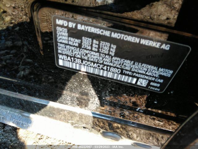 WBA13BJ05MCF41880 BMW 5 Series 530i Xdrive