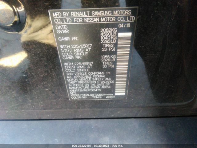KNMAT2MT6JP581475 Nissan ROGUE SV