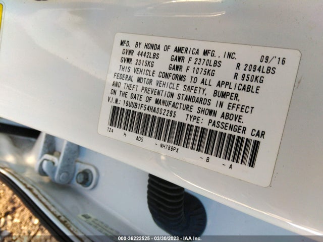 Acura Tlx W/technology Pkg 2017 19UUB1F54HA002295 Image 9