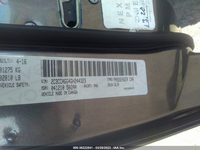 Chrysler 300 300s 2016 2C3CCAGG4GH244323 Image 9