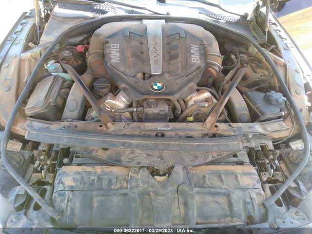 2012 BMW 6 SERIES 650I VIN: WBALX3C54CDV77657