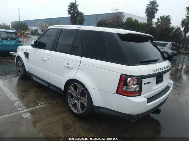 2012 LAND ROVER RANGE ROVER SPORT SC VIN: SALSH2E46CA745187
