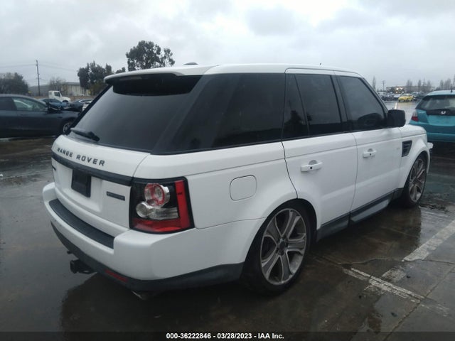 2012 LAND ROVER RANGE ROVER SPORT SC VIN: SALSH2E46CA745187