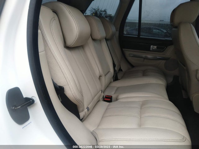 2012 LAND ROVER RANGE ROVER SPORT SC VIN: SALSH2E46CA745187