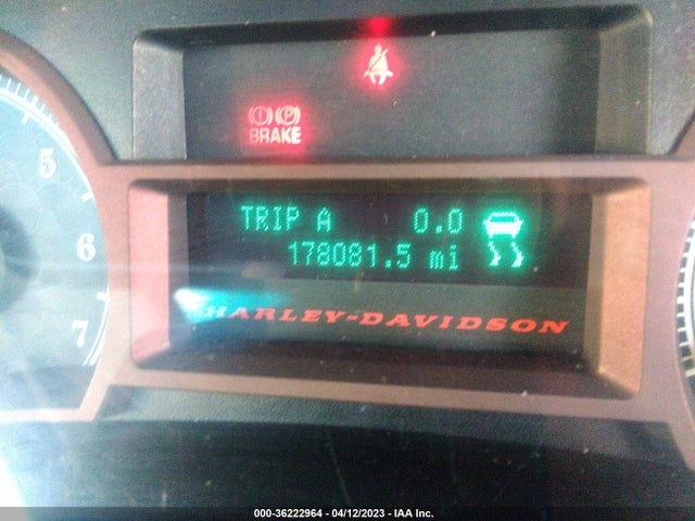 2010 FORD F-150 HARLEY-DAVIDSON VIN: 1FTFW1EV2AFA15990
