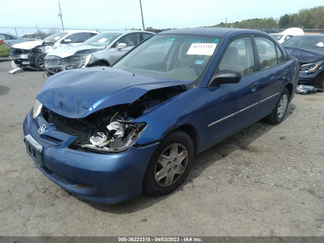 2005 HONDA CIVIC SDN VP VIN: 1HGES16355L019318