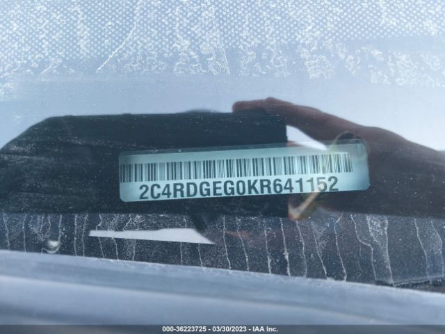 2C4RDGEG0KR641152 Dodge Grand Caravan Gt