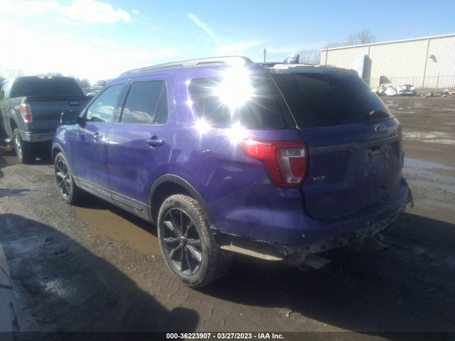 2017 FORD EXPLORER XLT VIN: 1FM5K8D86HGD72293