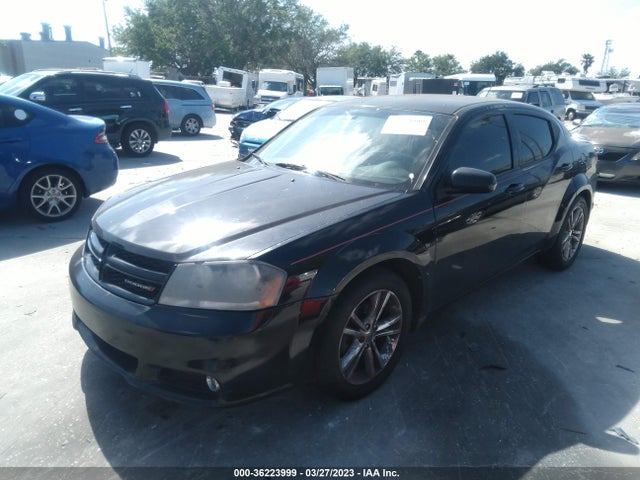2013 DODGE AVENGER SXT VIN: 1C3CDZCBXDN726173