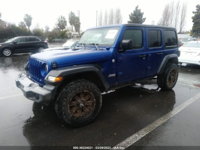 Jeep Wrangler Unlimited Sport S 2019 1C4HJXDG4KW568171 Image 2