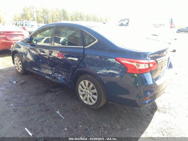 2017 NISSAN SENTRA SV VIN: 3N1AB7AP8HL667936