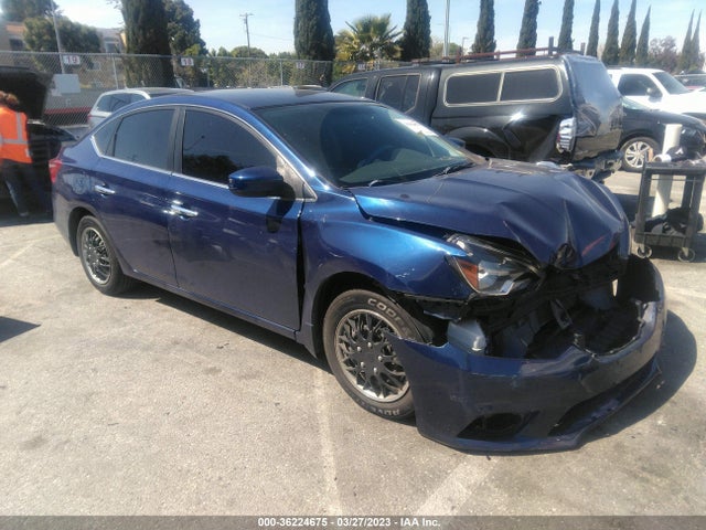 2016 NISSAN SENTRA S VIN: 3N1AB7APXGY252909