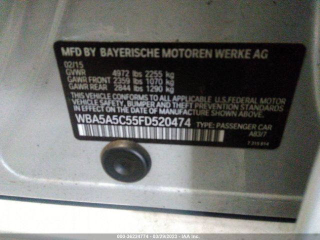 WBA5A5C55FD520474 BMW 5 Series 528i