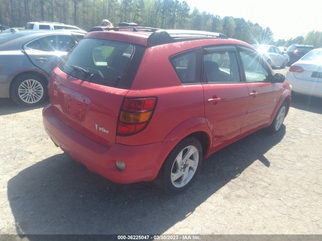 2004 PONTIAC VIBE VIN: 5Y2SL62814Z412113