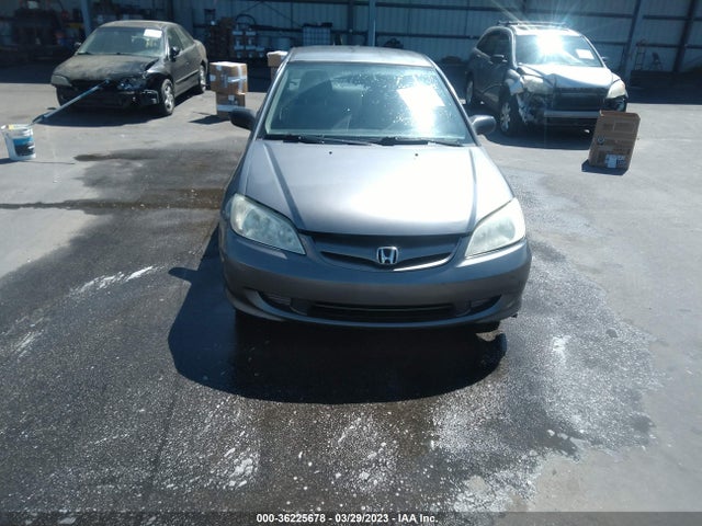 2005 HONDA CIVIC SDN LX SSRS VIN: 2HGES16695H546981