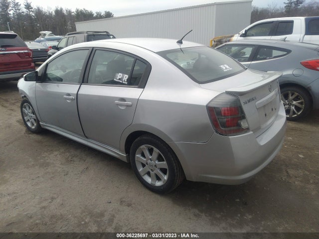 2012 NISSAN SENTRA 2.0 SR VIN: 3N1AB6APXCL649683