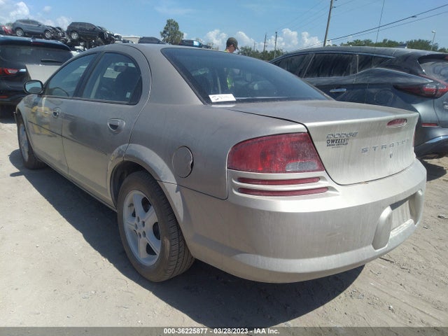 2006 DODGE STRATUS SDN SXT VIN: 1B3EL46R26N201177