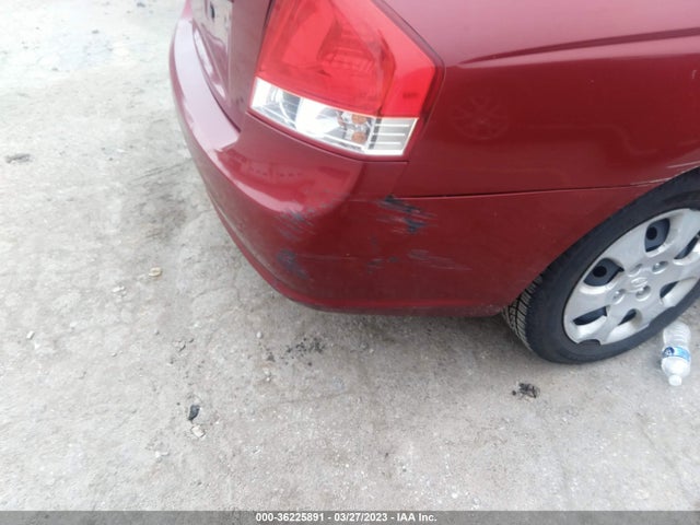 2009 KIA SPECTRA EX VIN: KNAFE222995647824