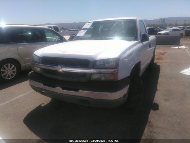 2004 CHEVROLET SILVERADO 1500 WORK TRUCK VIN: 1GCEC14V94Z166463