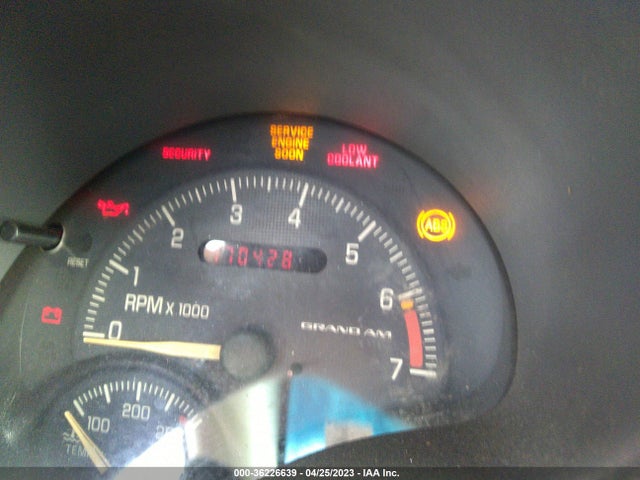 2000 PONTIAC GRAND AM SE2 VIN: 1G2NG52EXYC537738