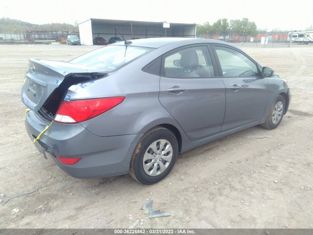 2017 HYUNDAI ACCENT SE VIN: KMHCT4AE4HU317947