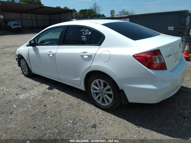 2012 HONDA CIVIC SDN EX VIN: 19XFB2F8XCE065527