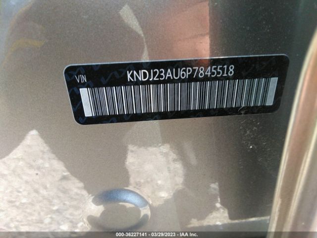 KNDJ23AU6P7845518 KIA SOUL LX