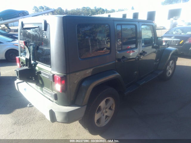 2008 JEEP WRANGLER UNLIMITED SAHARA VIN: 1J8GA59168L654346
