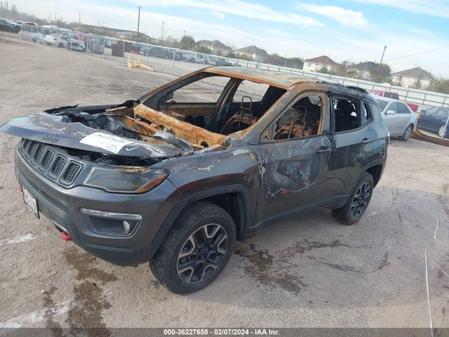 2019 JEEP COMPASS TRAILHAWK 4X4 VIN: 3C4NJDDB5KT770254