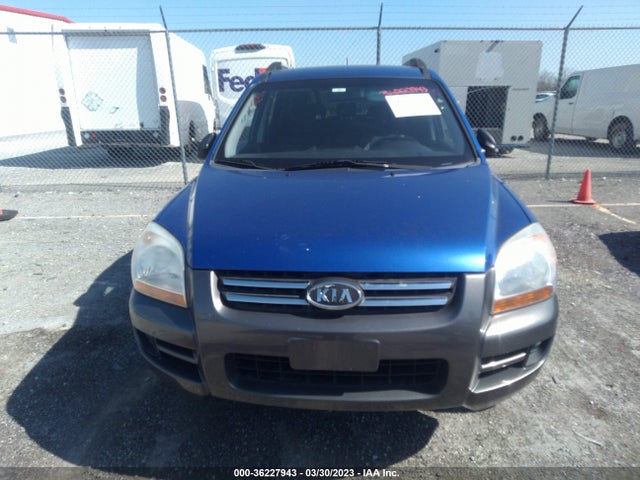 2008 KIA SPORTAGE LX VIN: KNDJF724587476632