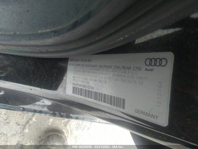 WAUFGAFC0EN132356 Audi A6 3.0t Premium Plus