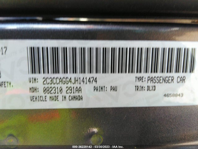 Chrysler 300 300s 2018 2C3CCAGG4JH141474 Image 9
