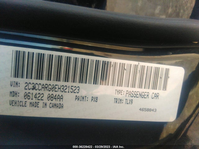 2C3CCARG0EH321523 Chrysler 300