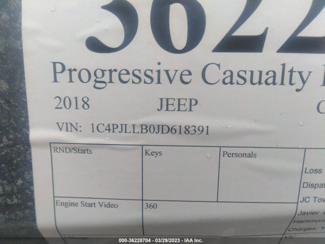 Jeep Cherokee Latitude Plus 2018 1C4PJLLB0JD618391 Image 9