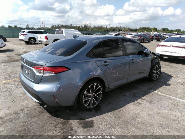 2021 TOYOTA COROLLA LE VIN: 5YFEPMAE8MP155846